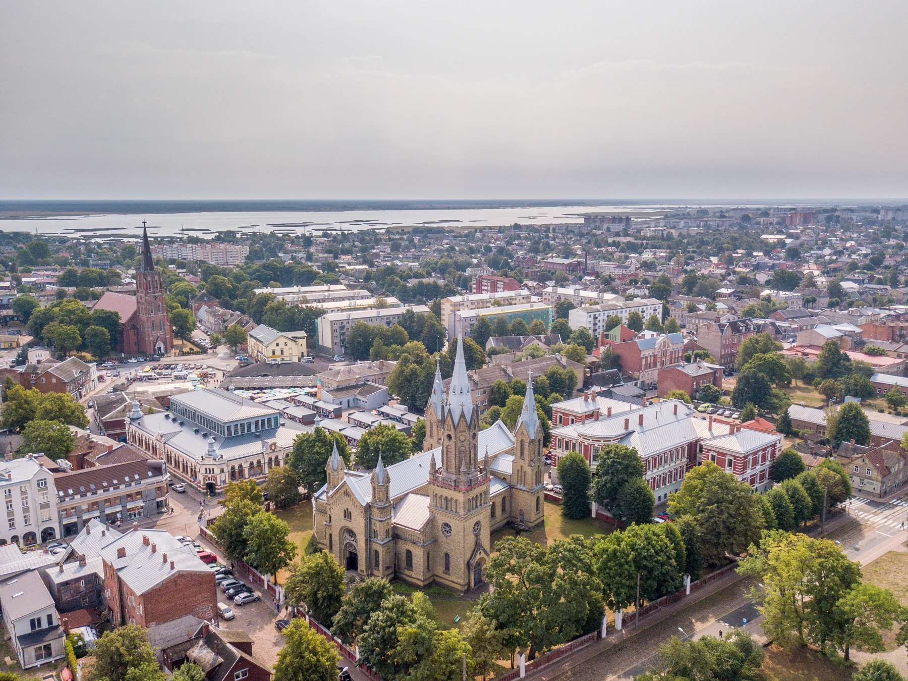 Liepājas pilsētas panorāma